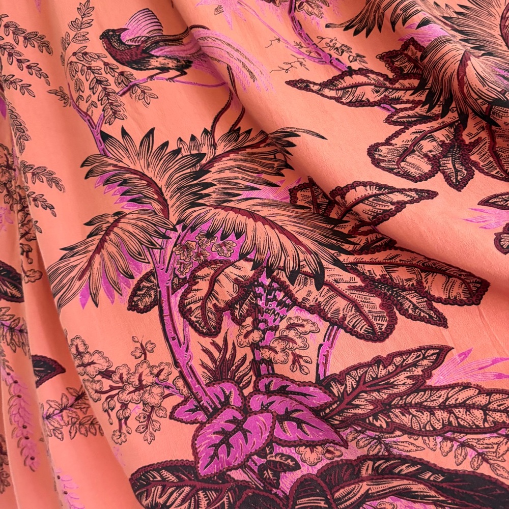 Floral Print Women's Skirt M - Picture 3 of 5